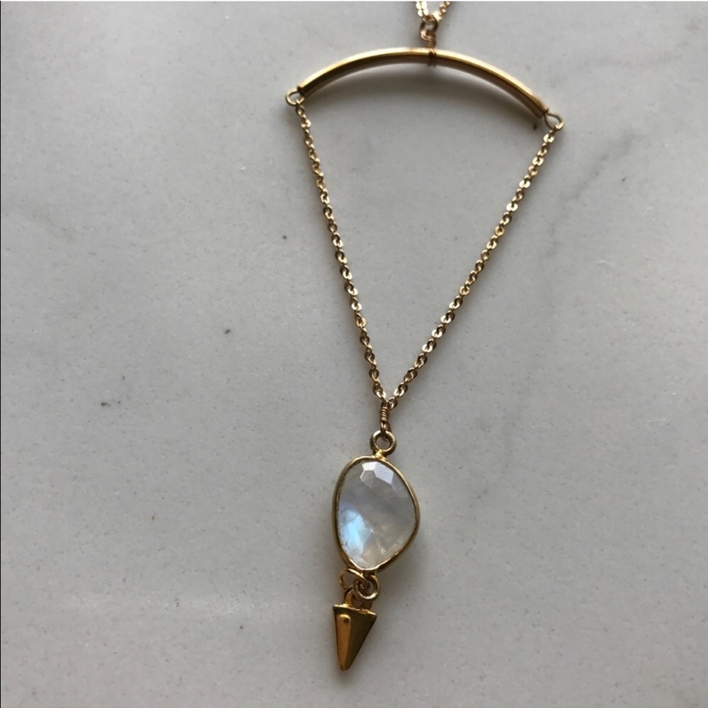 ✨NWT • Venessa Mooney Necklace Moonstone necklace - Picture 4 of 4